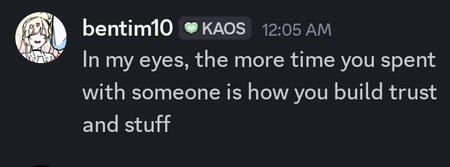 If you use this useless time excuse, Ill block you